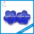 Wholesale Loose Blue Flower Gemstone Bead For Decoration Jewelry